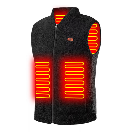 Warm Electric Heated Vest with Thermal Control - Hehif