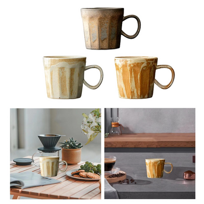 Ceramic Coffee Mug with Comfort Grip