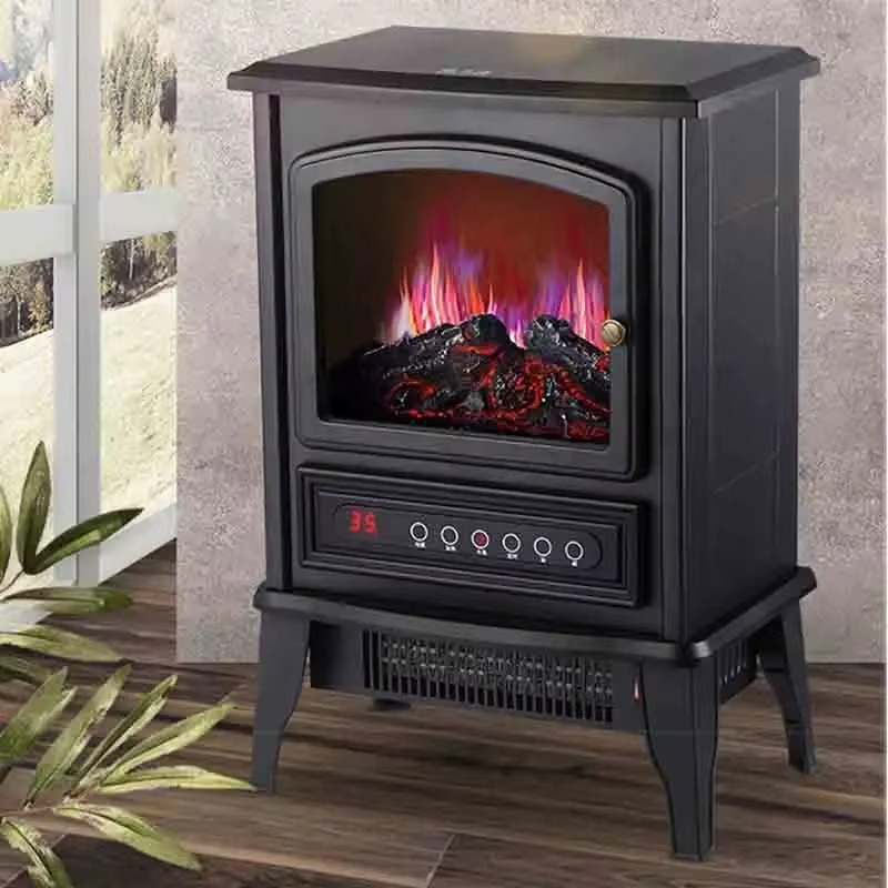 Realistic Flame Electric Space Heater for Home