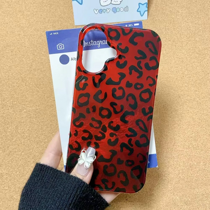 Fashionable Leopard Print Phone Case for Ladies