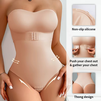 Women's Slimming Bodysuit Shapewear with Tummy Control