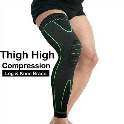 Comfortable Full Leg Compression Support Sleeve