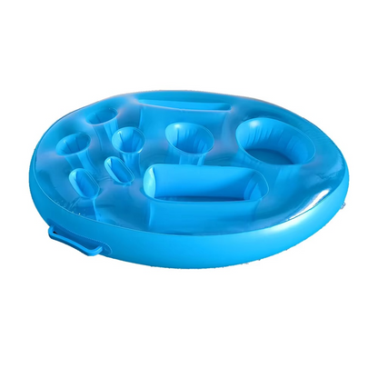 Floating Pool Bar with Cup Holders and Tray