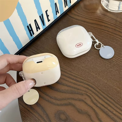 Durable Earbud Cover with Keyring for Bluetooth Earbuds