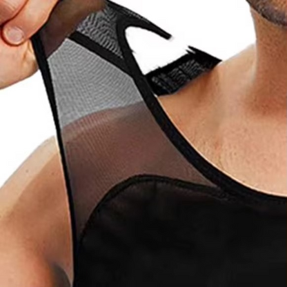 Slimming Athletic Tank Top for Core Muscle Support