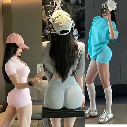 Comfortable High Waist Yoga Shorts for Women Tight Fit