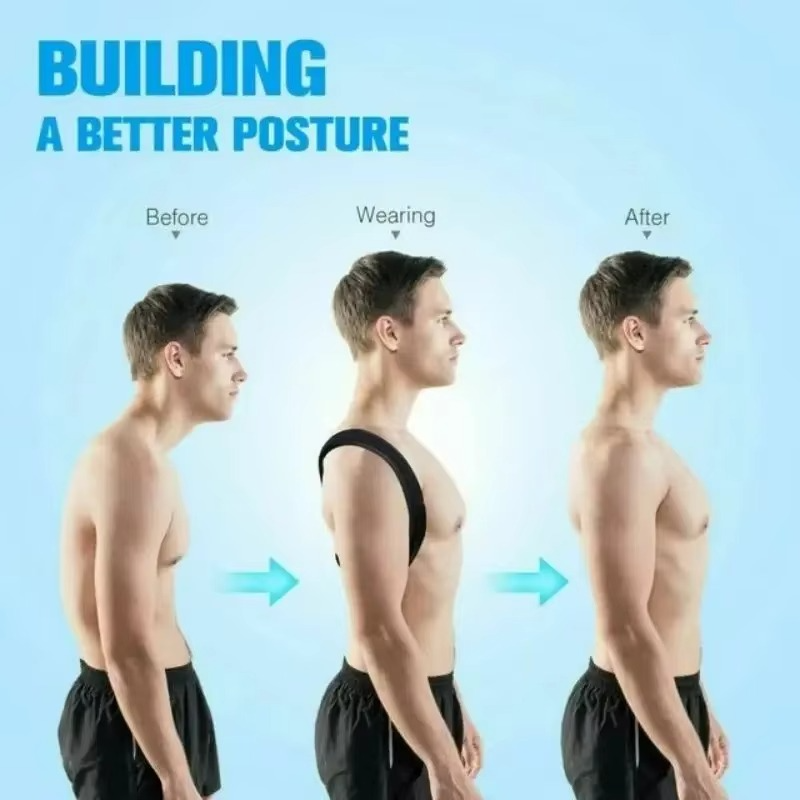 Comfortable Supportive Posture Corrector for Better Back Alignment