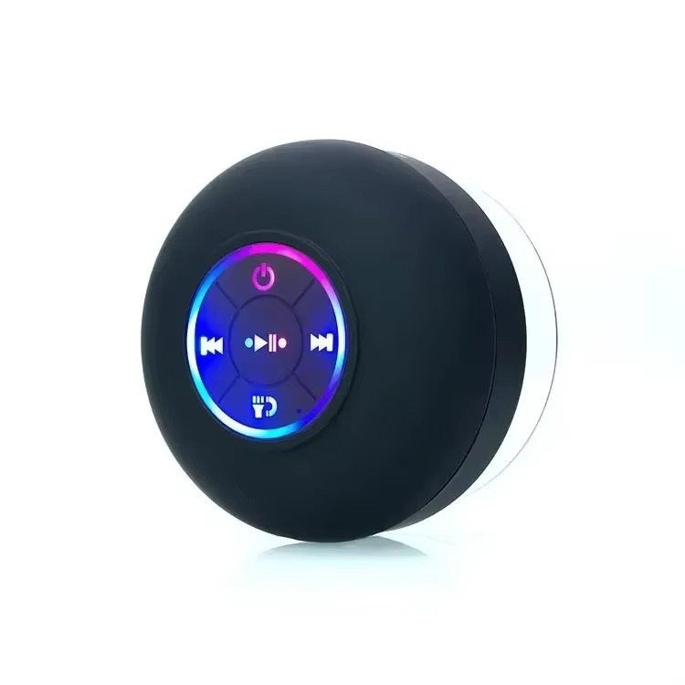Compact Wireless Speaker with Lights and Mount