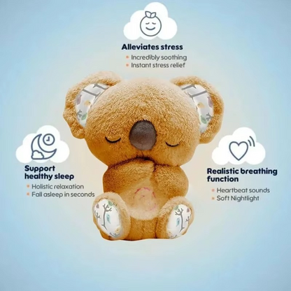 Soft Koala Nightlight Plush Toy with Calming Sounds