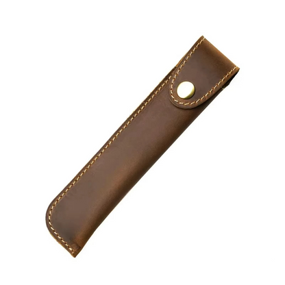 Premium Leather Pen Pouch for Pens and Journals