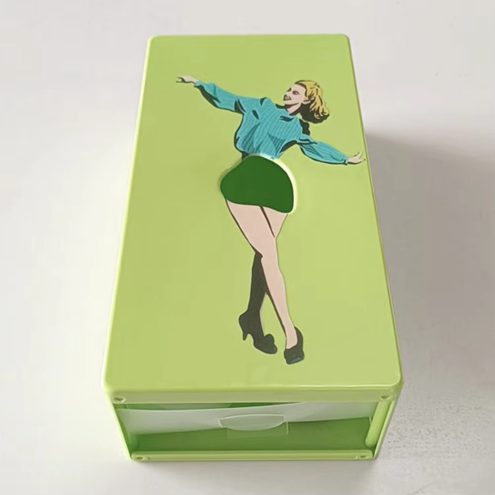 Classic Wooden Tissue Holder Box for Home Decor