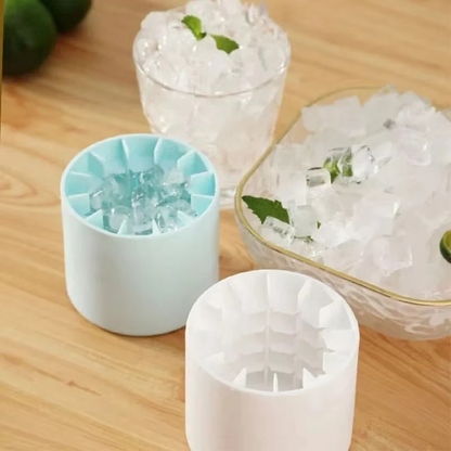 Easy Release Round Ice Cube Tray