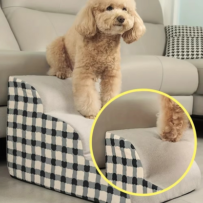 Portable Pet Steps and Ramp for Small Senior Dogs