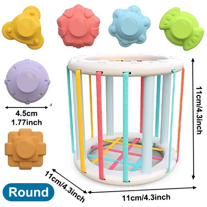 Educational Wooden Shape Sorter Toy Block