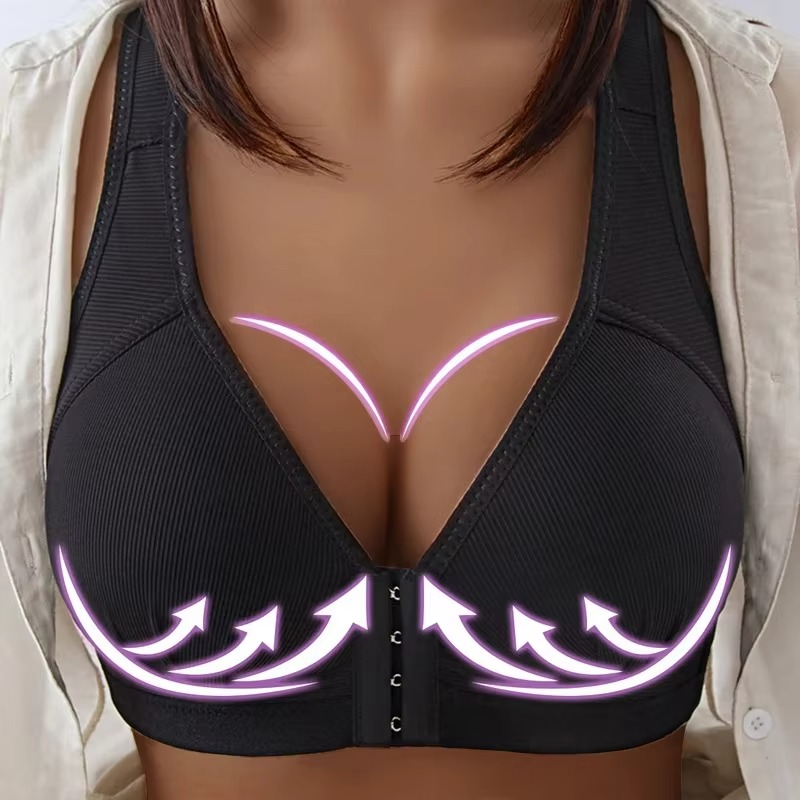 Soft Supportive Plus Size Wireless Bra