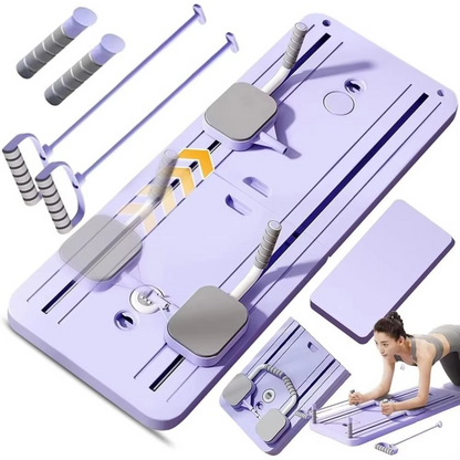 Home Gym Fitness Exercise Board with Adjustable Tension - Hehif