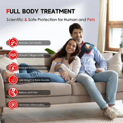 Slimming Heat Therapy Belt with 60 LED Lights