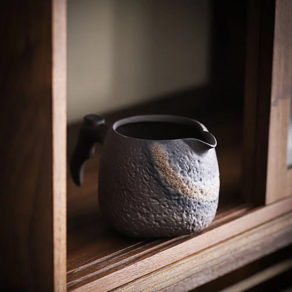 Classic Porcelain Tea Infuser Mug Antique Style Home Decor
