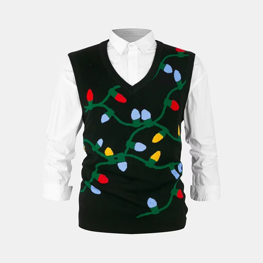 Soft Baby Boy Christmas Sweater Vest