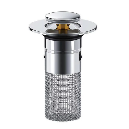 Easy Clean Sink Drain Plug with Hair Trap - Hehif