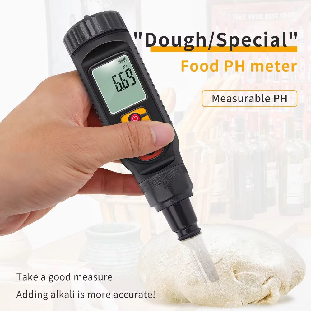 Accurate Food pH and Temp Probe for Cooking and Gardening