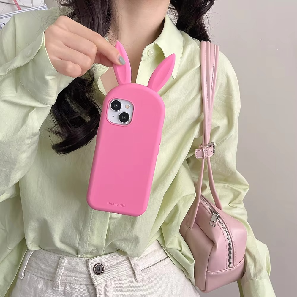 Fun Bunny Ear Soft Phone Cover