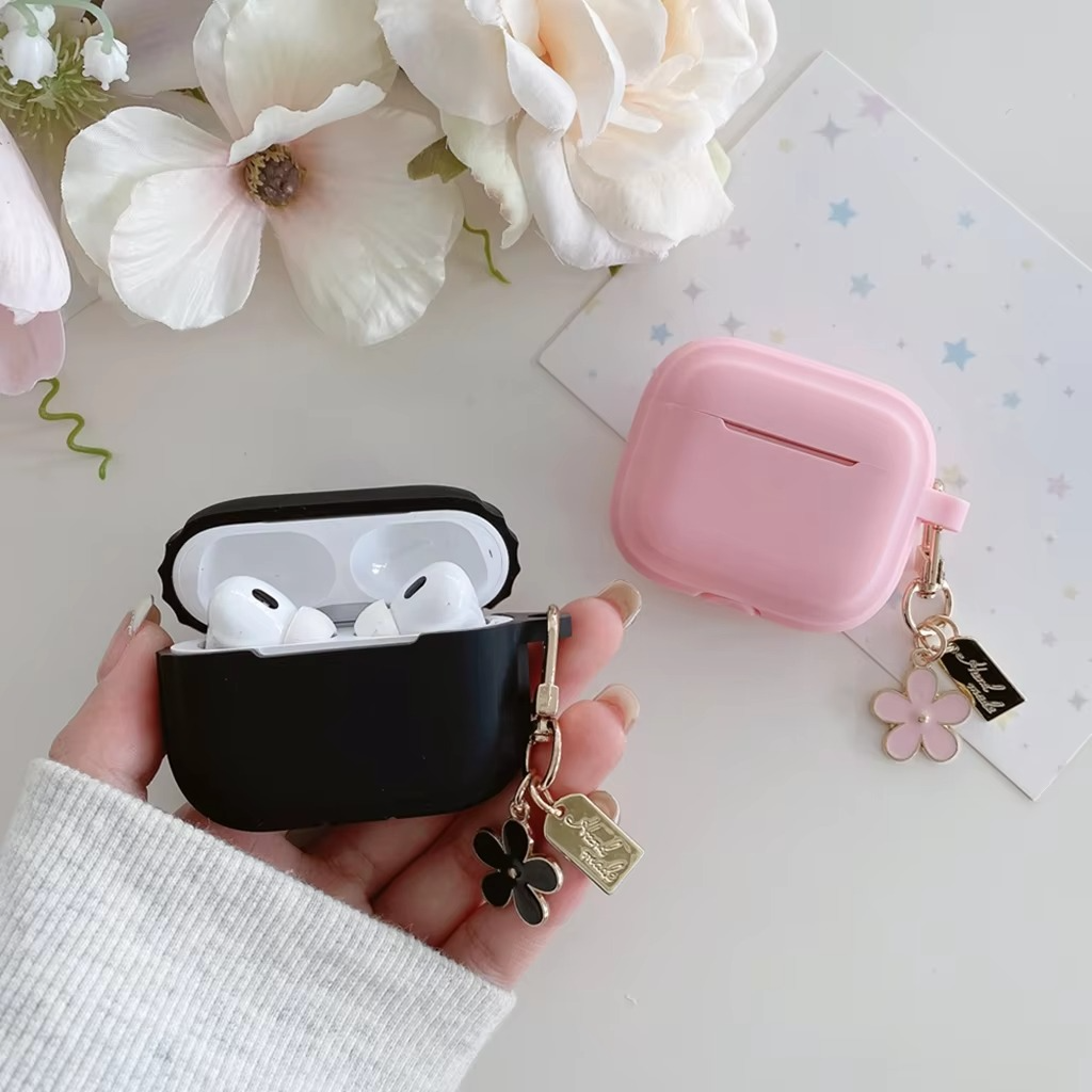 Soft Floral Protective AirPods Case Cover