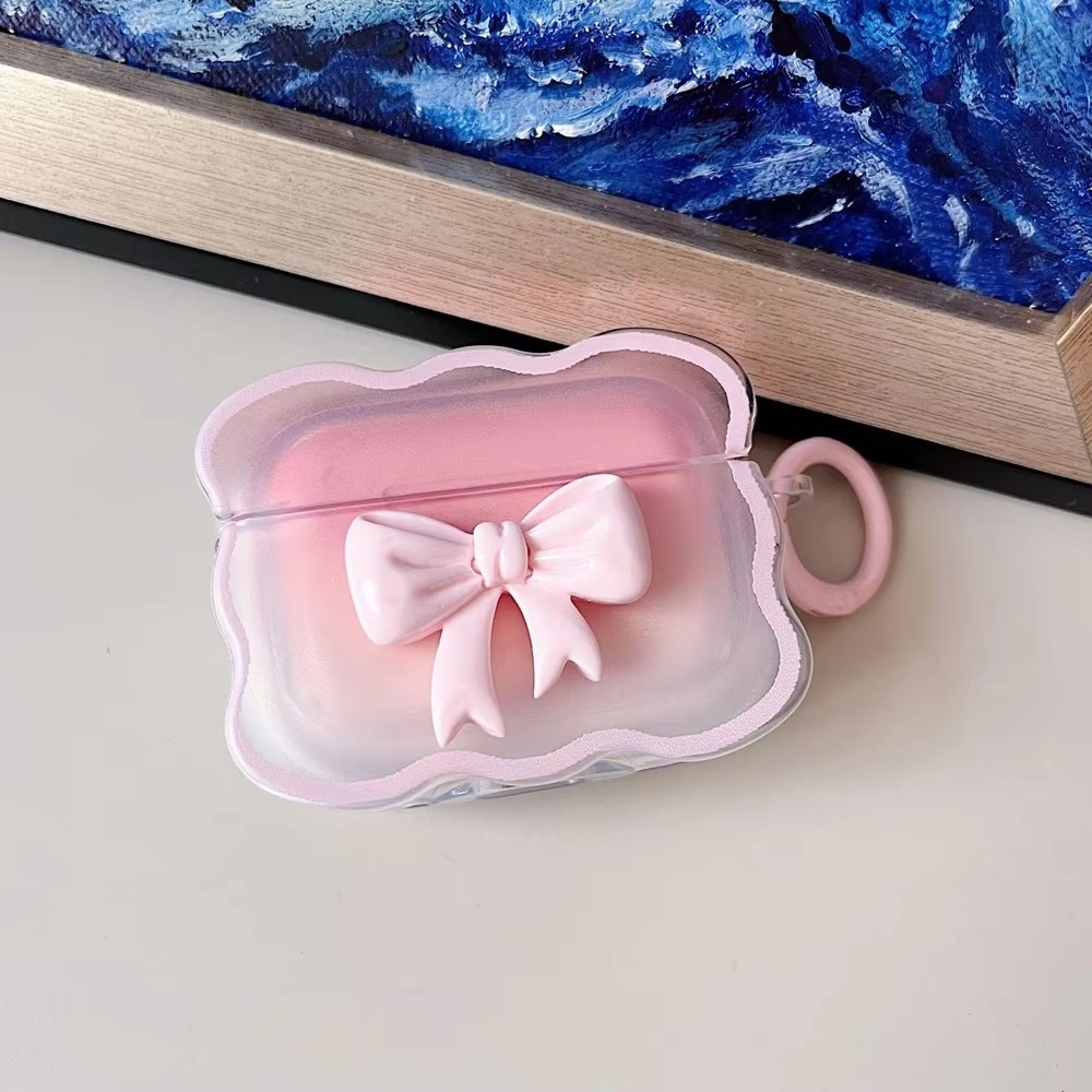 Colorful Flower AirPods Case with Keychain