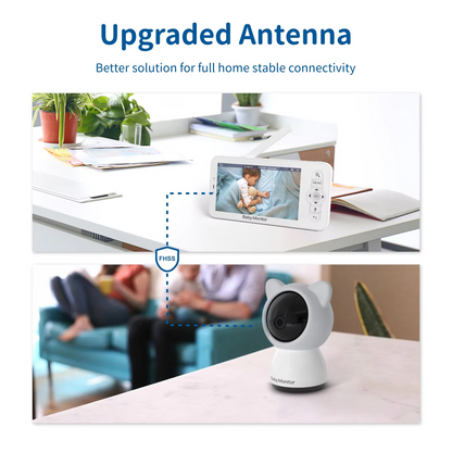 Wireless Baby Camera with 5 HD Display and App Control