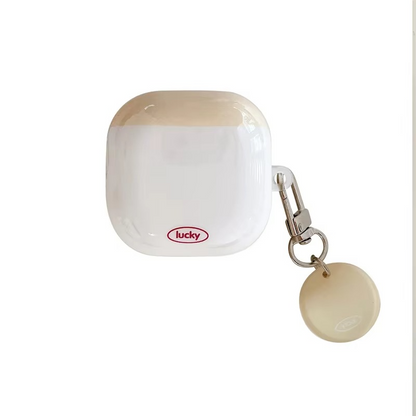 Durable Earbud Cover with Keyring for Bluetooth Earbuds