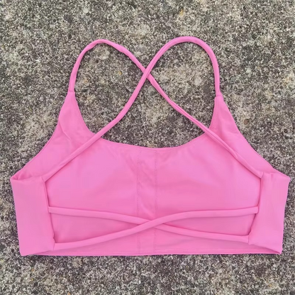 Comfortable Women's Sports Bra with Padded Support