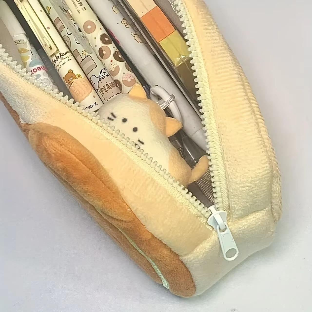 Big Soft Kitten Pencil Bag