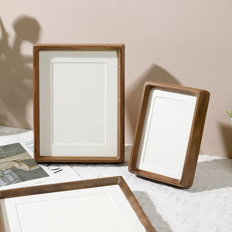 Natural Wooden Dark Brown Picture Frame
