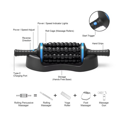 Full Body Deep Tissue Massage Gun