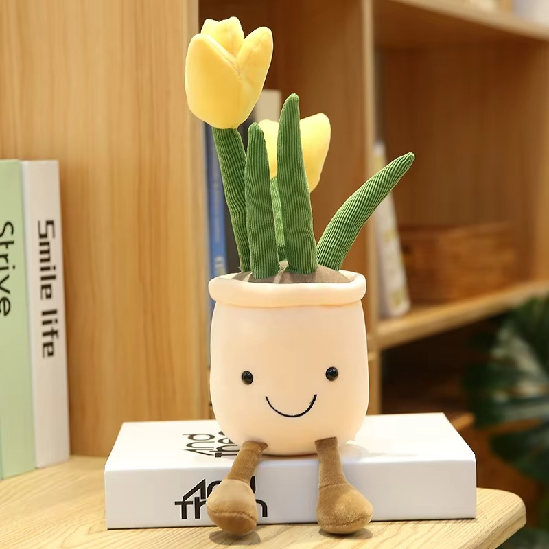 Colorful Flower Succulent Soft Cushion Pillow