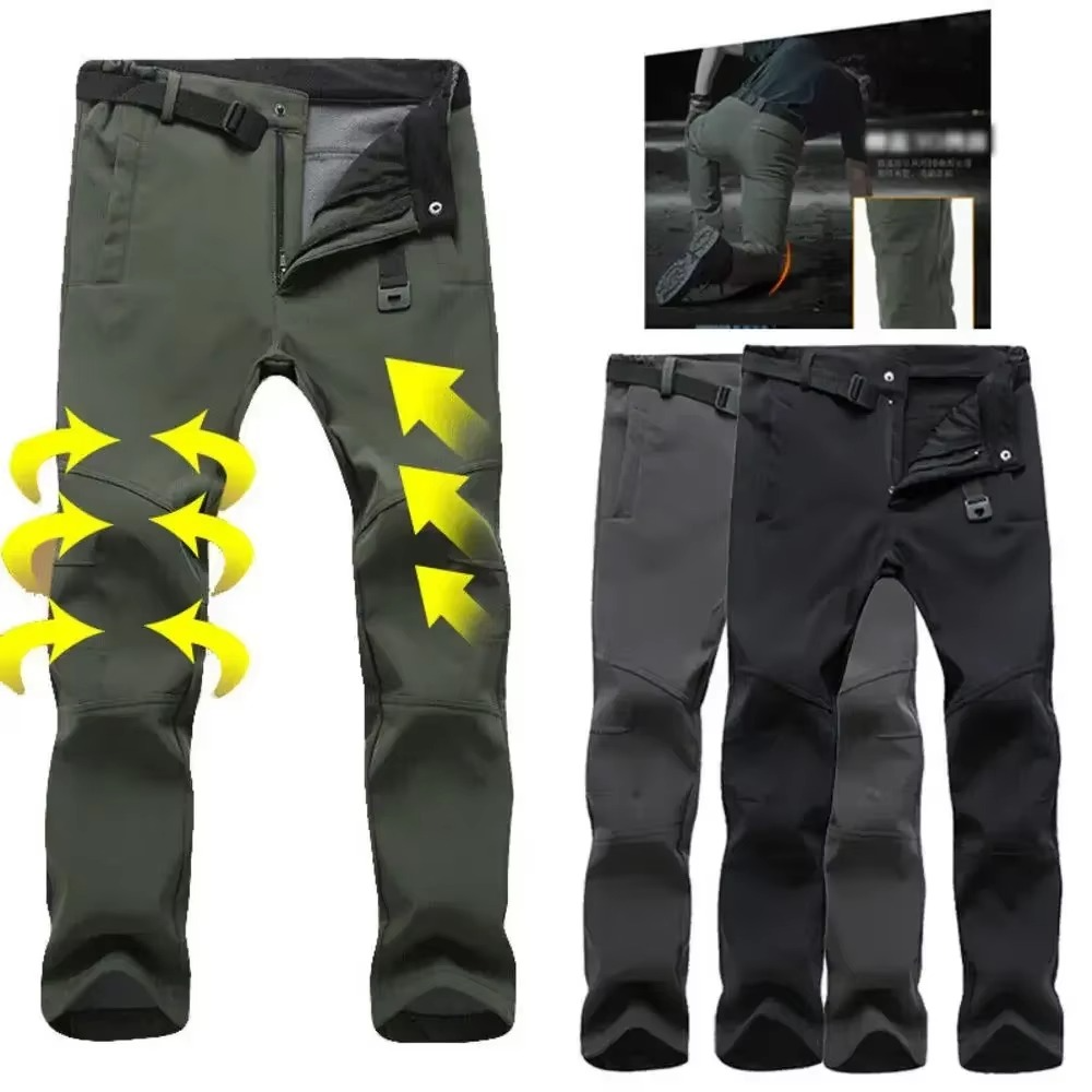 Waterproof Insulated Snow Pants for Men