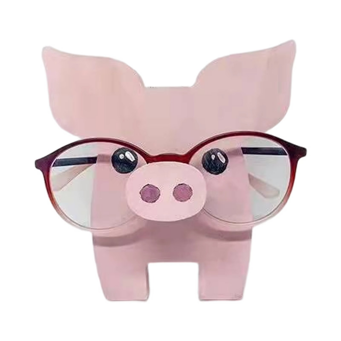 Cute Pet Wooden Eyeglass Holder