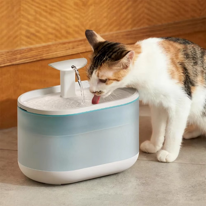 Quiet Automatic Pet Water Dispenser with Filter - Hehif