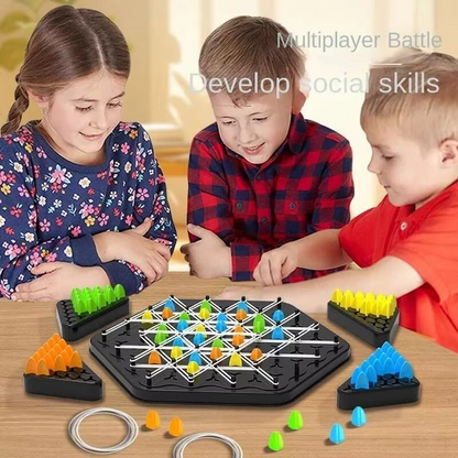 Fun Triangle Chess Battle Board Game for Family