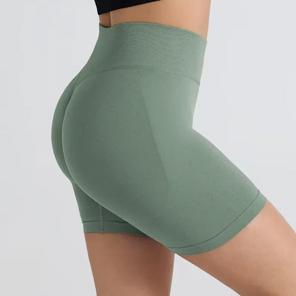 Comfortable High Waist Yoga Shorts for Women Tight Fit