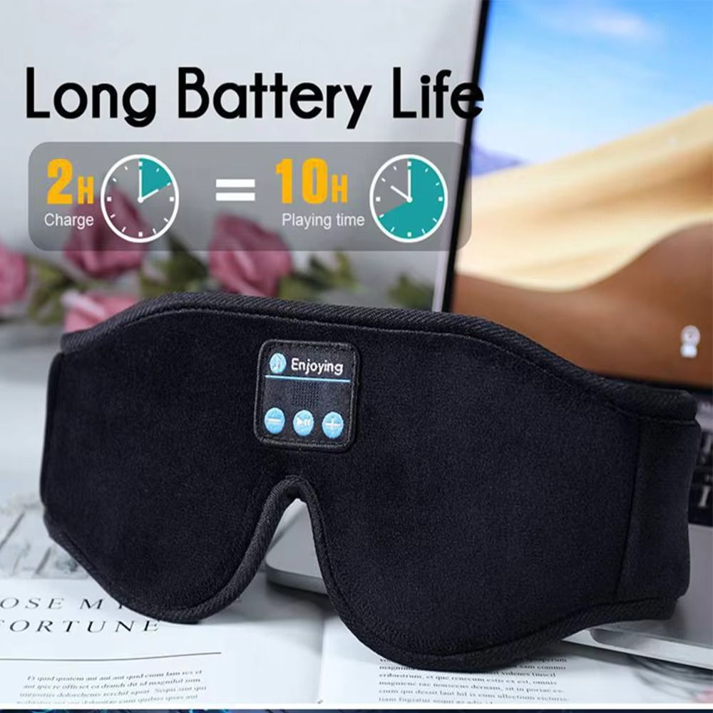 Wireless Sleep Eye Mask with Comfort Fit and Hi-Fi Speakers
