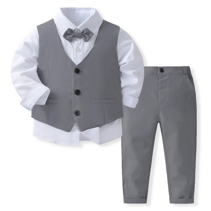 Classic Boys Suit Set for Little Boys and Toddlers