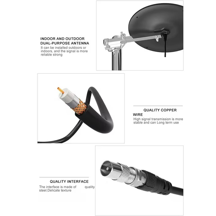 Strong Outdoor TV Antenna for Clear Digital Signal