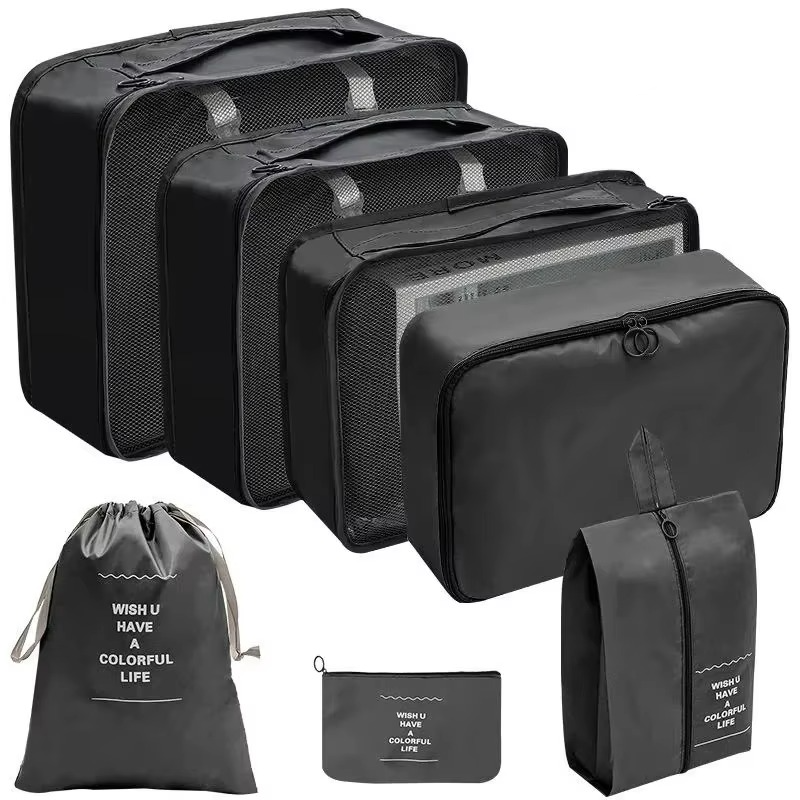 Compact Packing Cubes for Travel and Closet Organization