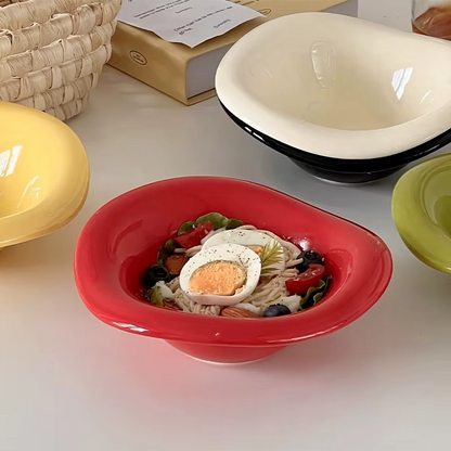 Stylish Ocean Design Serving Bowl