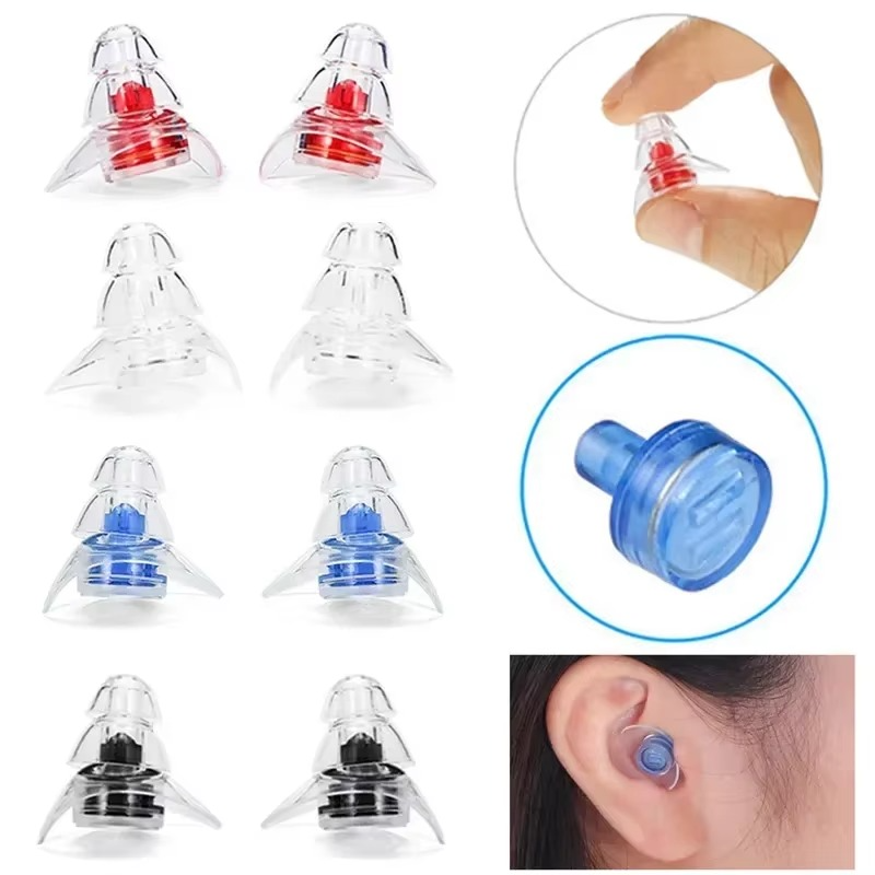 Soft Earplugs for Sleep Study and Concert Protection - Hehif