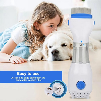 Effective Pet Flea and Lice Removal Comb
