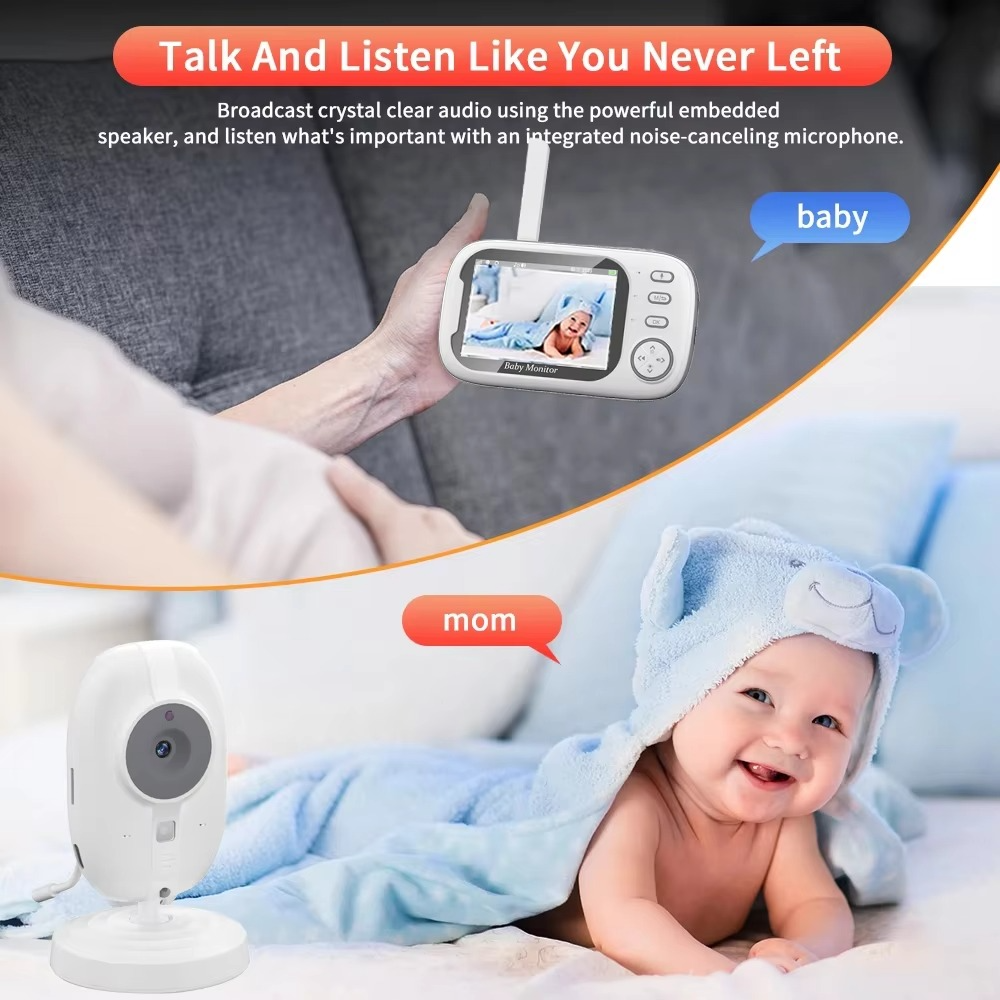 Smart 3.5 Digital Baby Monitor with Night Vision