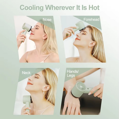 Compact Rechargeable Outdoor Fan with Long Lasting Battery