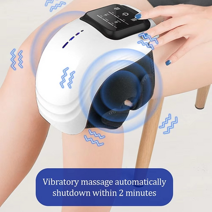 Heated Knee Massager for Pain Relief and Muscle Relaxation